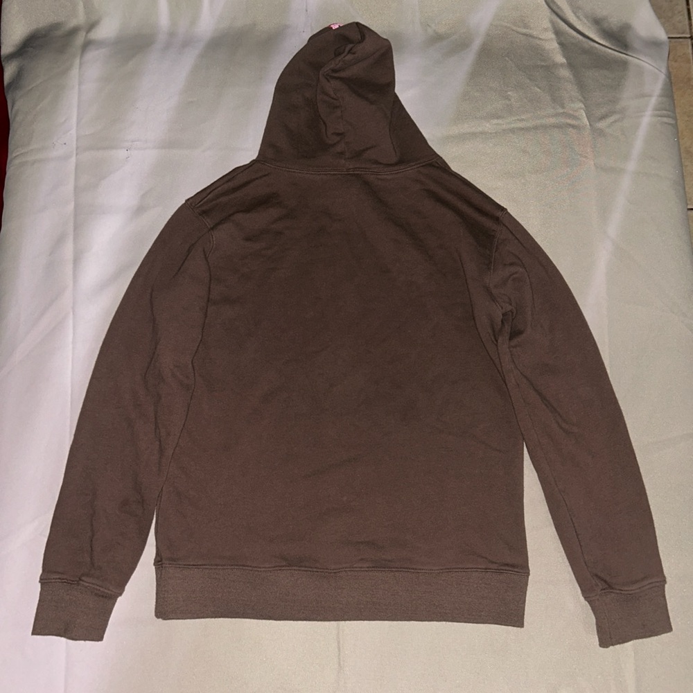 Spider Worldwide Brown Pullover Hoodie size Large - Picture 4 of 4